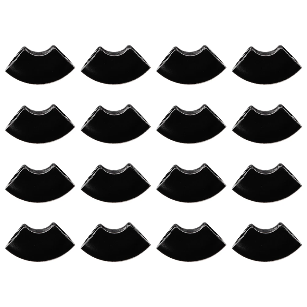 

24Pcs U-Shaped Floor Mat Hairpin Leg Protective Cover Rubber Furniture Feet Pads Metal Chair Table Legs Protector 3x1.5cm