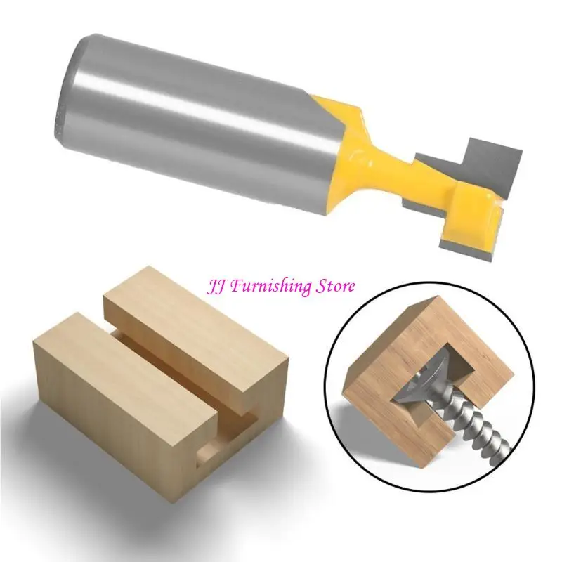 

A9LB Precisions Lock Hole Cutters 12 Shank Set for Home and Workshop Use Superior Steel Routers Keyhole Bit