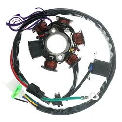 Suitable for Honda DIO50 DIO AF17 AF18 AF24 AF27 AF28 AT55 Two-stroke scooter DIO 50 Magneto stator coil magneto rotor