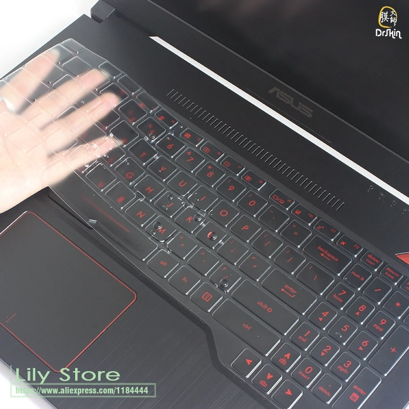 For 15.6 inch laptop keyboard cover Protector For Asus ROG FX63VD STRIX GL503VD GL503VS GL503VM GL503 Fx63 FX503VD FX63VD7700