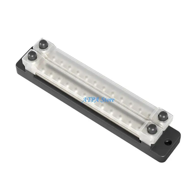 

U13C 150A Busbar Terminals Block with Cover Battery Power Distribution Block 12 Way
