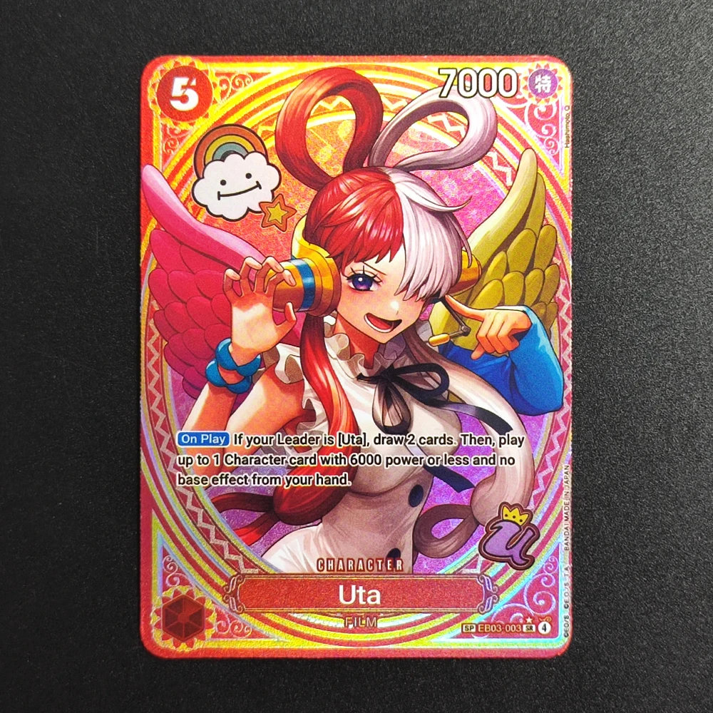 مجموعة خاصة من Proxy ONE PIECE Heroines EB-03 بطاقة دون مانغا Uta EB03-061 مجموعة هانكوك روبن نامي بطاقات أنيمي TCG الإنجليزية