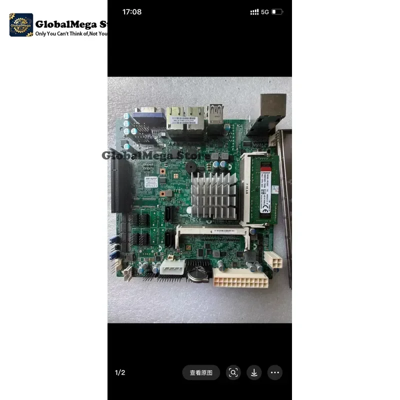 Latest Model for Ultramicro X10SBA-L Motherboard REV 1.01A Mini ITX Server Mainboard Compatible with Xeon E3 v5 v6