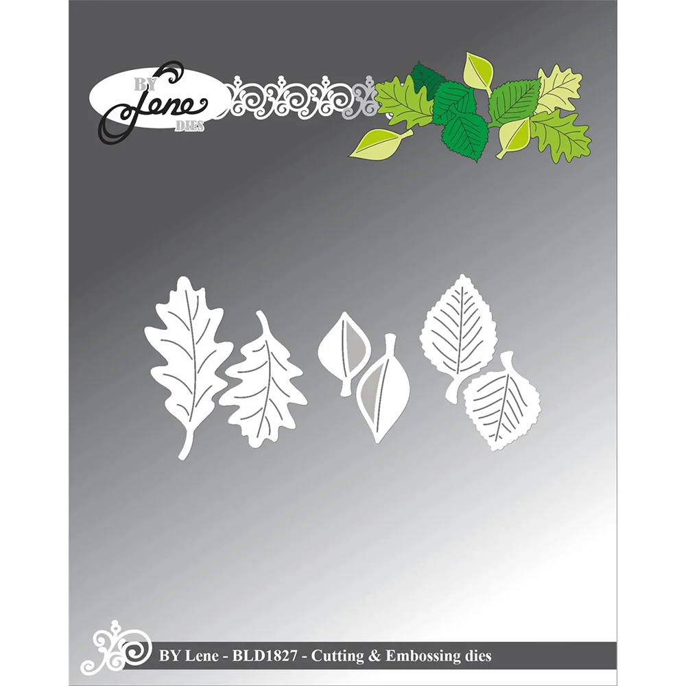 2026 February BY Lene Cutting Embossing Dies Cut Danske Tekster Troll House Leaves Dies Card Dresses Birdhouse Die DIY Scrapbook