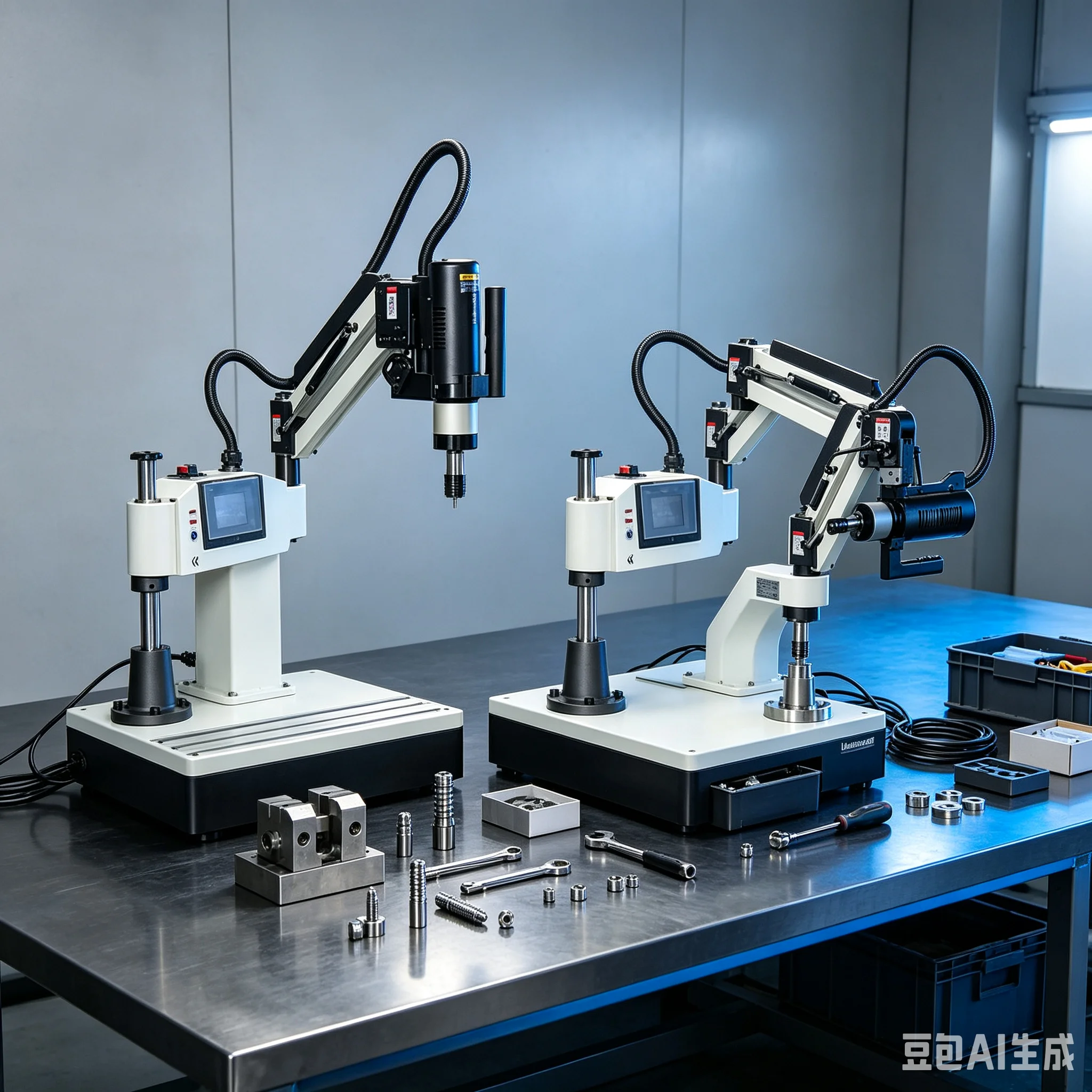 Metal Tapping Machine M3-M20 Universal Vertical Electric Tapper ArmsTapping Tool Taps Threading Machine with ISO Chuck 1 Box