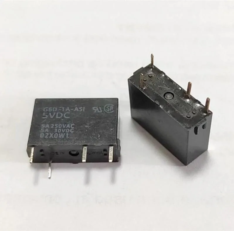 HOT NEW G6D-1A-ASI 5VDC G6D-1A-ASI-5VDC G6D G6D1A5VDC G6D1AASI 5VDC DC5V 5V relay DIP4