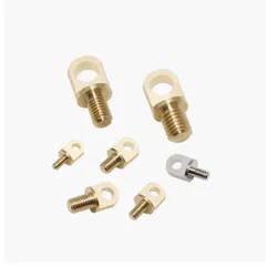 M3/M4/M5/M6/M8 Brass Lifting Ring Ear Nut Round Screw Foot  Hardware Stainless Steel Factory Lights Drones Tool parts