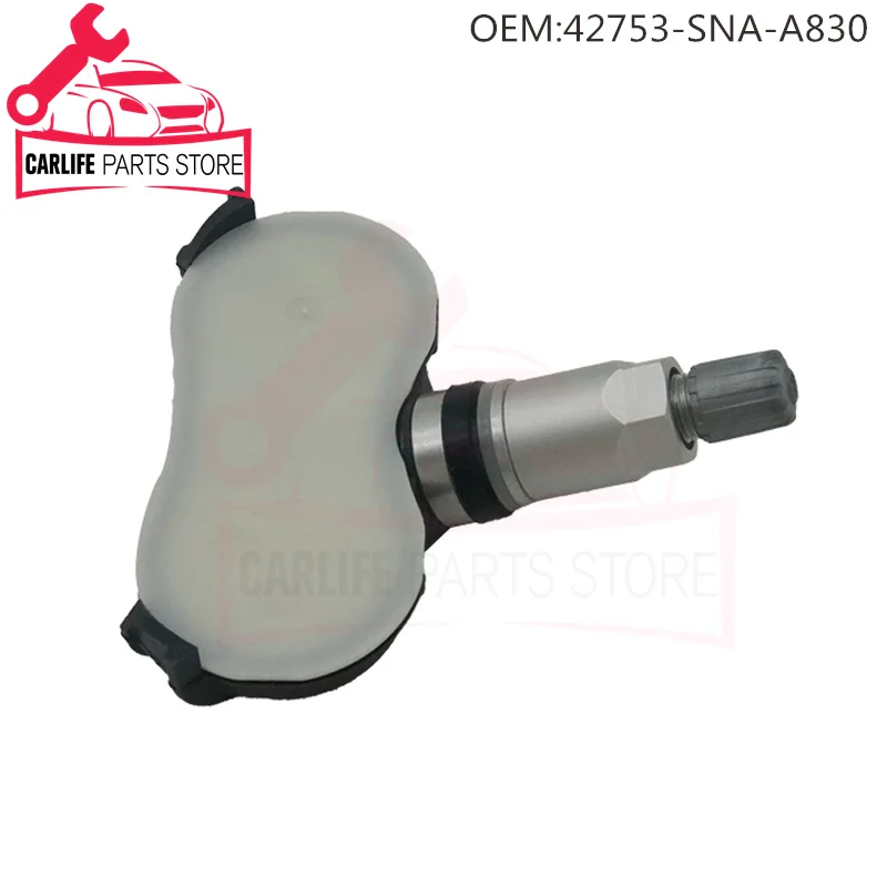 New 42753-SNA-A830 Car Tire Pressure Sensor TPMS 315MHz For Honda Civic CRZ Fit Insight Odyssey Element Acura CSX  42753-TR3-A81