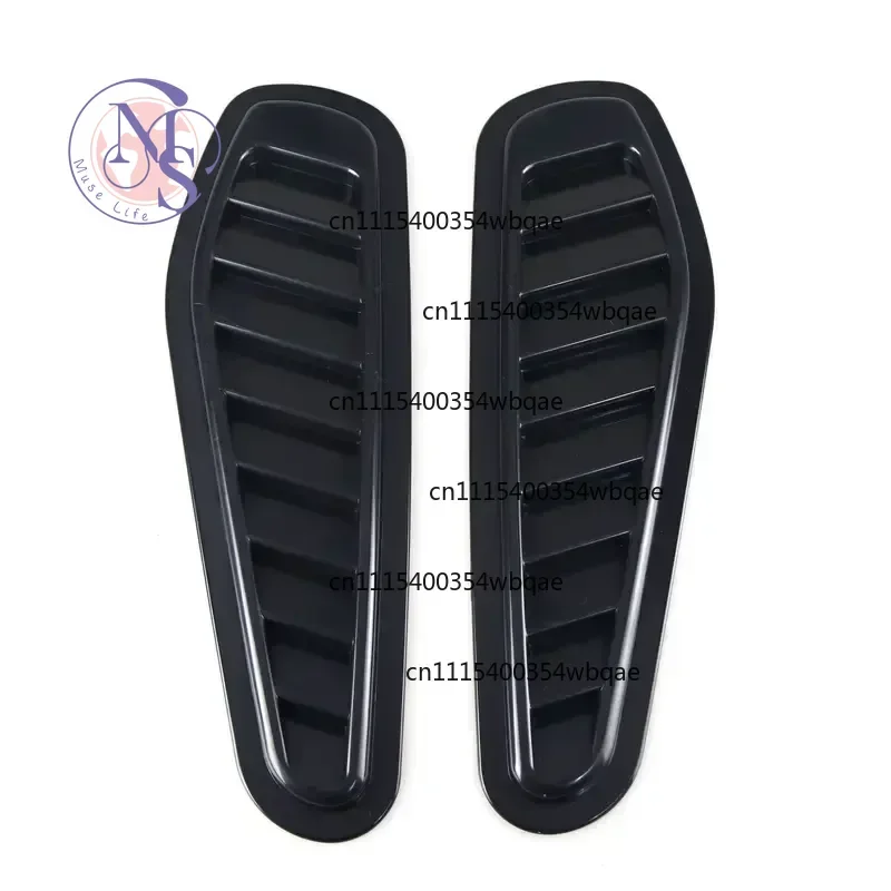 ZOCI-FOR-Carbon Fiber Car Air Intake Decorative Scoop Bonnet Vent Hood Cover Universal Exterior Accessory