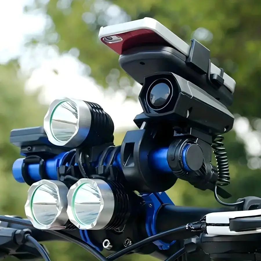 

Bike Handlebar Extender Universal Aluminum Alloy Headlight Horn Flashlight Mount Bracket for Mountain/Road Bicycles & Scooters