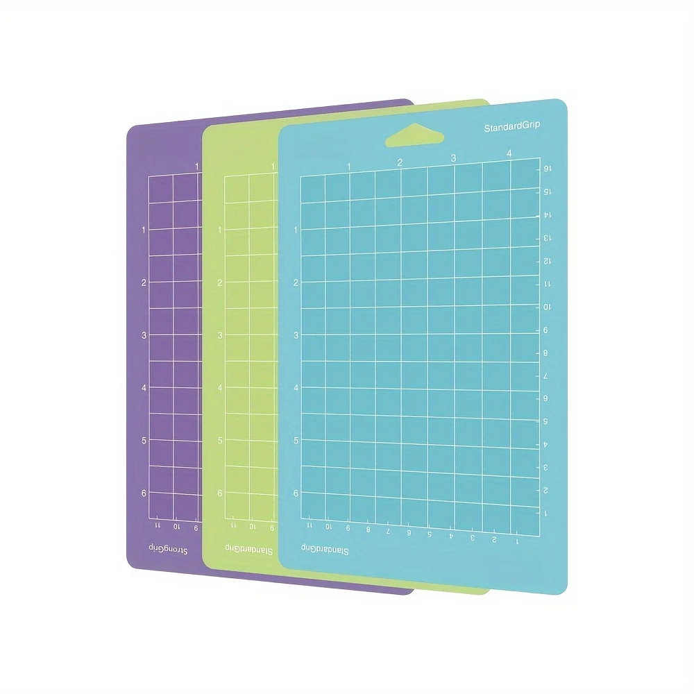 

Коврик для резки для Cricut Joy (4,5*6,5 дюйма), клейкий и липкий нескользящий гибкий набор ковриков с квадратной решеткой для винила, поделок, стегания