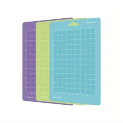 Cutting Mat For Cricut Joy(4.5*6.5in),Adhesive&Sticky Non-Slip Flexible Square Gridded Cut Mats Set For Vinyl, Crafts, Quilting