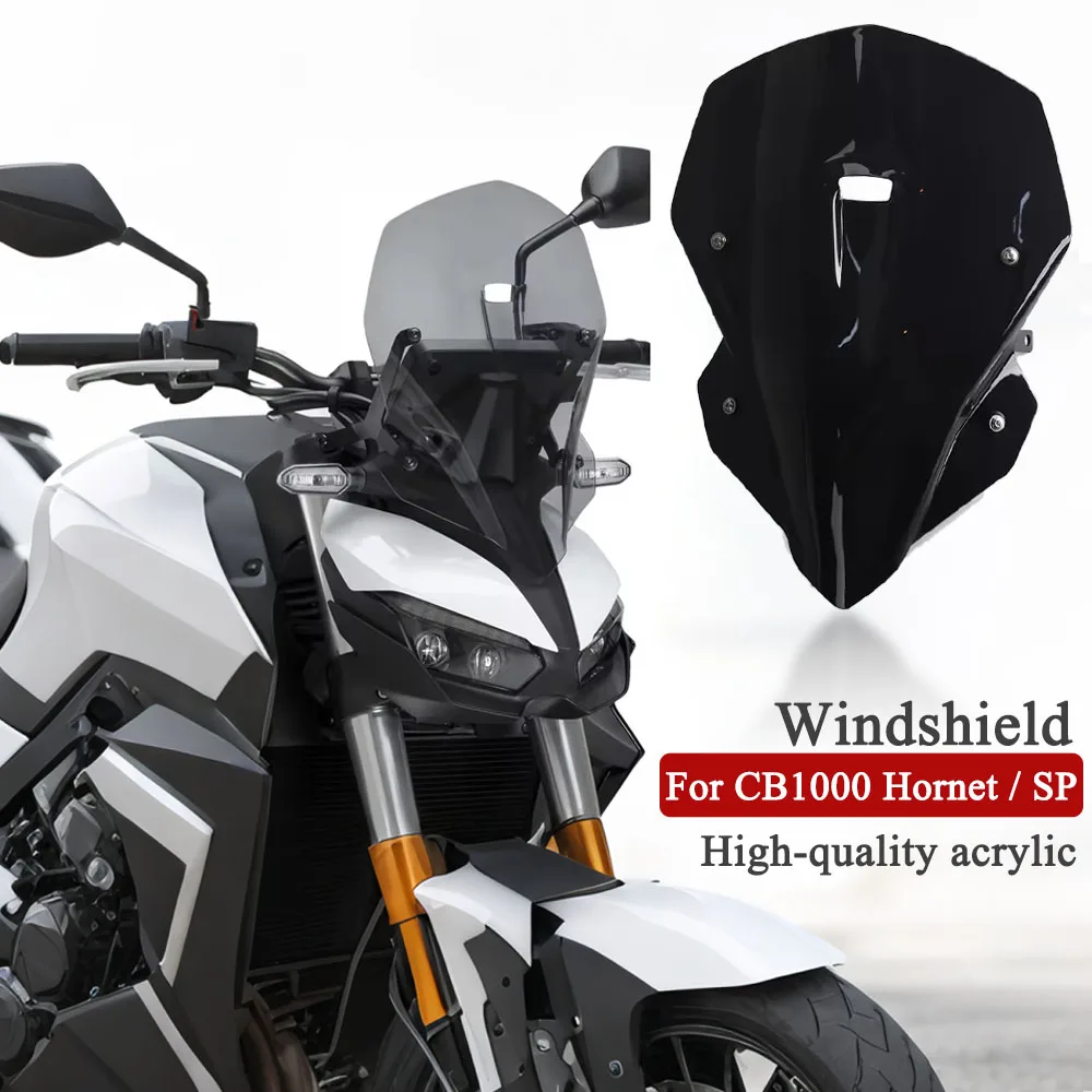 

Fits For HONDA CB1000 HORNET CB1000 / SP 2025 2026 Motorcycle Touring Sports Windshield Fairing Windscreen Wind Deflectors Visor