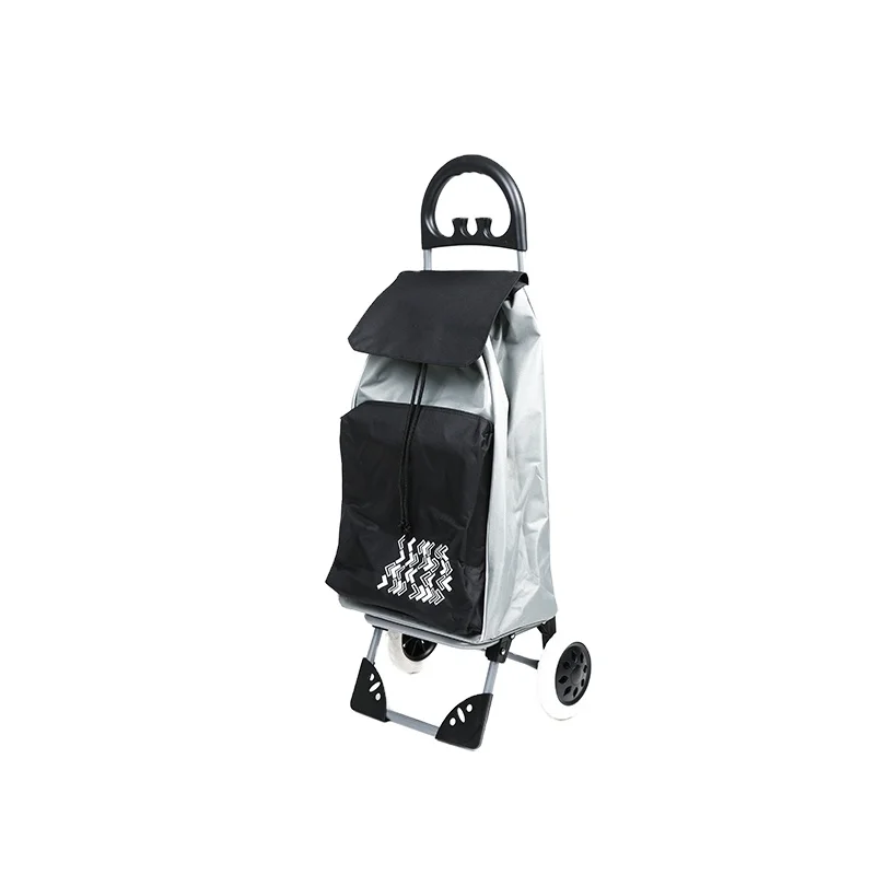 

Folding Trolley Dolly Shopping Cart Lightweight with Great Loading Capacity, Waterproof Cart