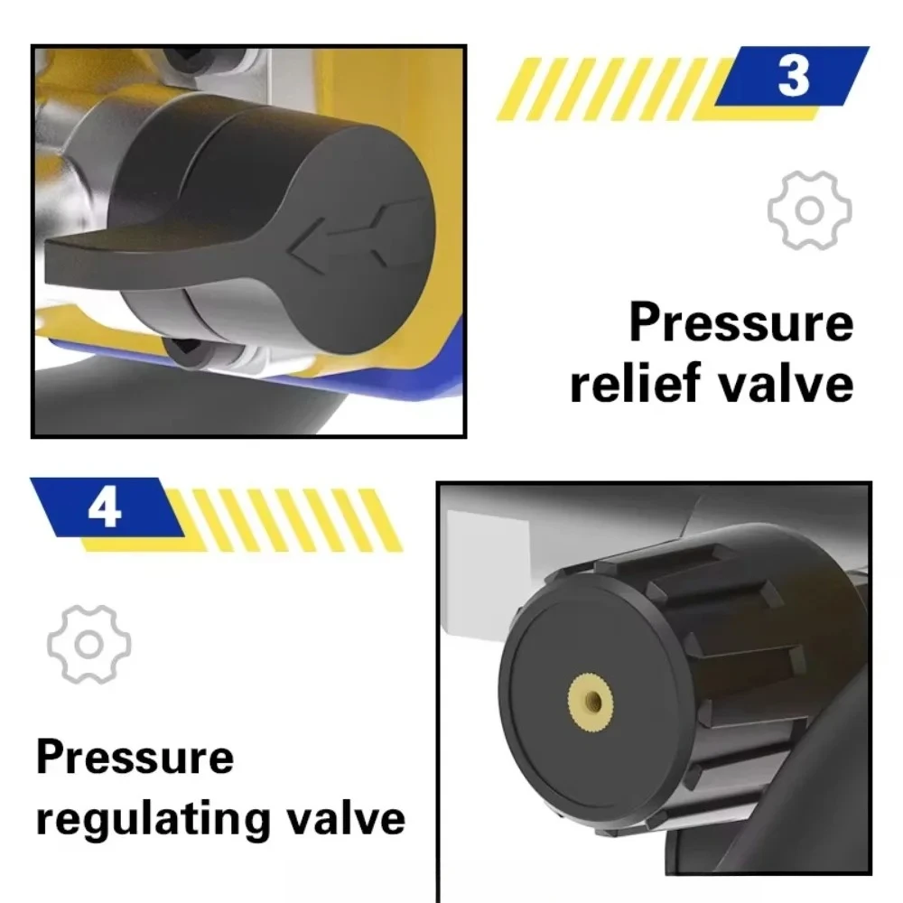 1800 Type DIY Electric Airless Spray Gun Portable Household Wall Sprayer Machine Latex Paint Interior Home Construction Tools