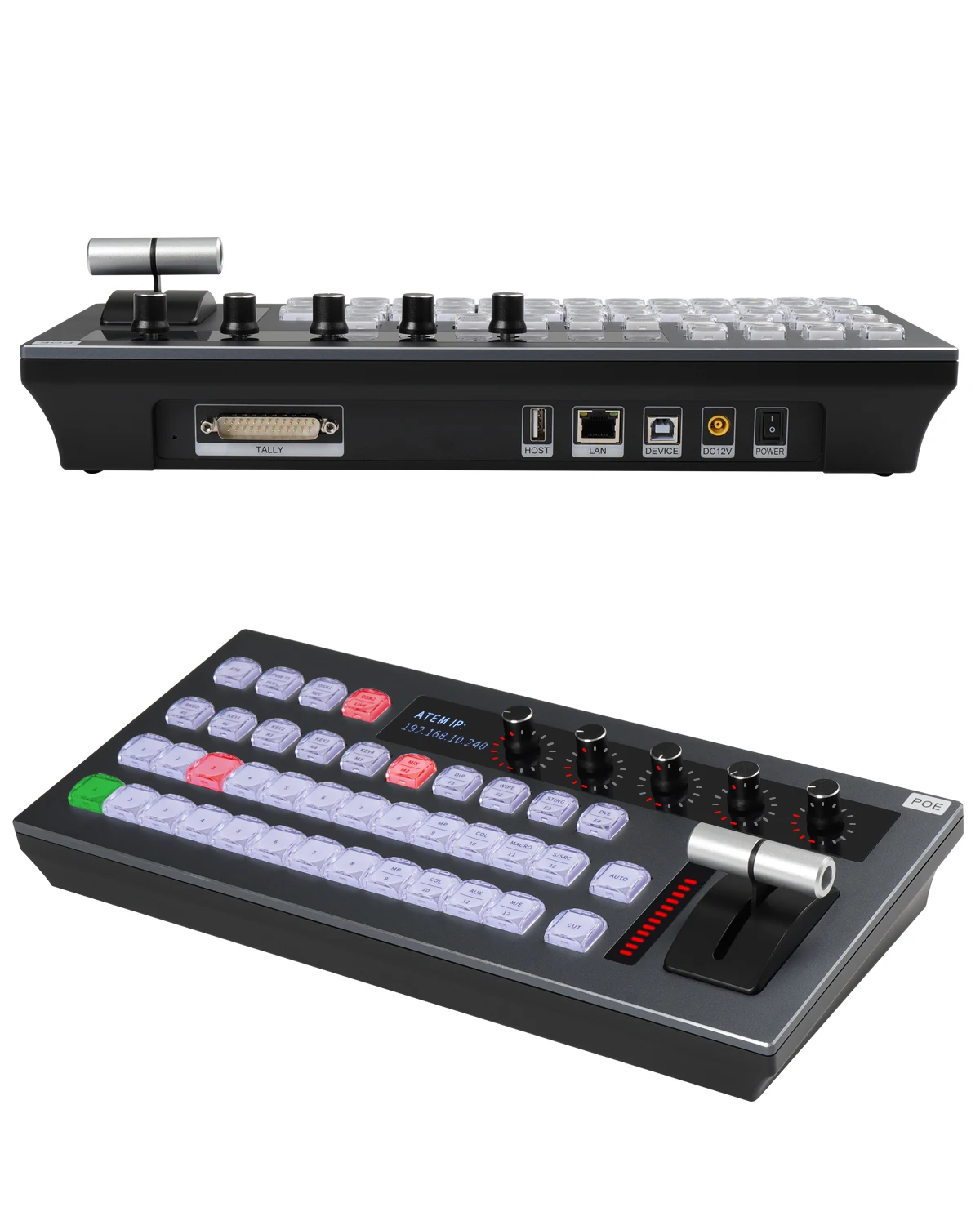 FoMaKo Switchboard Control Panel KC700 ATEM Switcher keyboard audio and video live broadcasting system Video Mixer Switcher