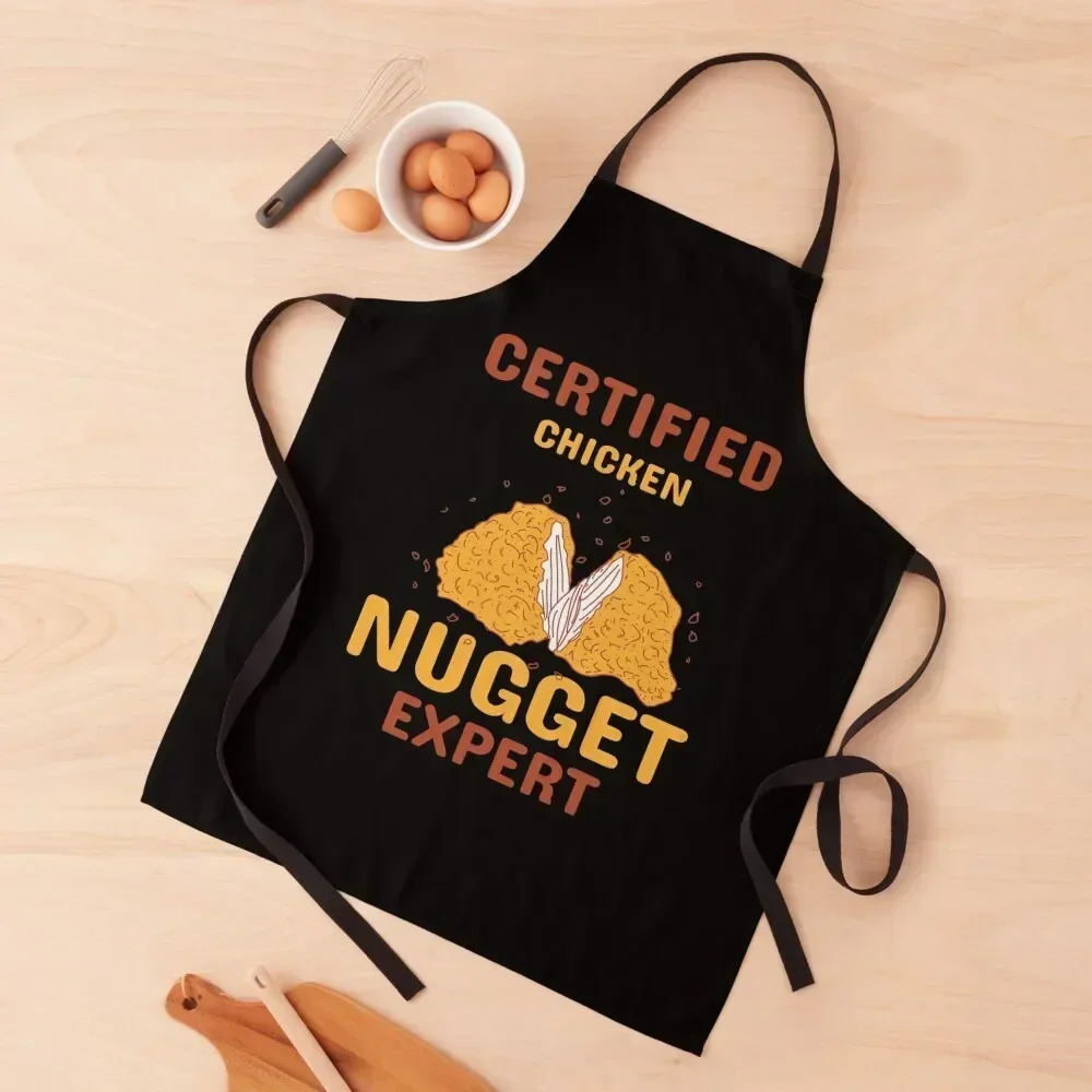 

Certified Chicken Nugget Expert Apron Ladies Barber men's barbecue for women halloween Apron