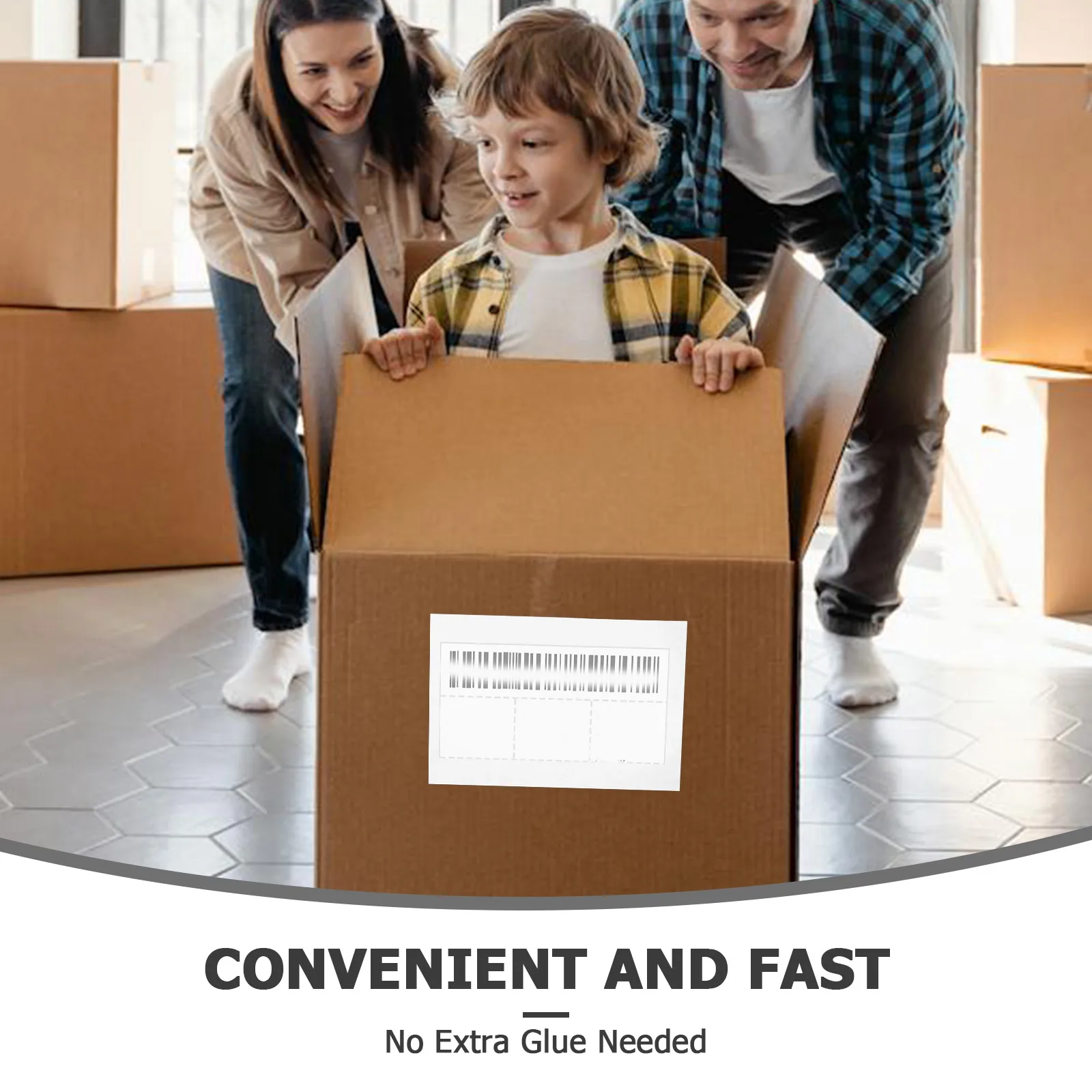 100 قطعة أكياس تسمية شحن واضحة ذاتية اللصق حامل مستندات شفافة لتعبئة تخزين البريد المغلف البلاستيكي