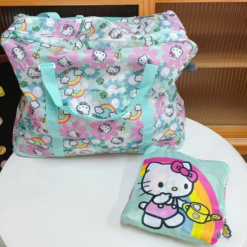  Large Capacity Travel Bag Duffle Bag for Womne Girl College Student Polyester Durable Kawaii for Carry on Luggage