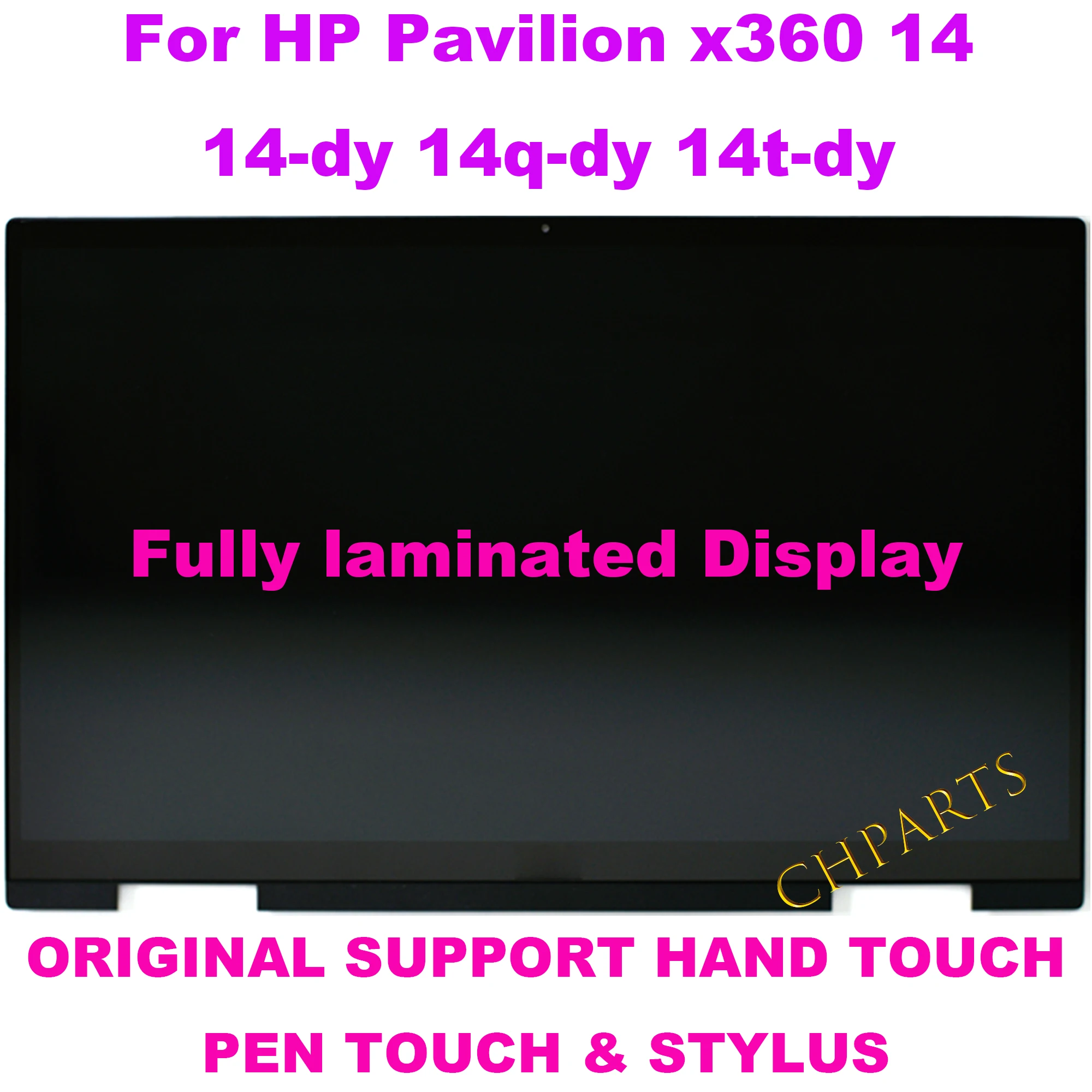 Tela Sensível ao Toque Digitador Substituição Montagem Frame hp Pavilion X360 Conversível 14-dy 14m dy 14t-dy