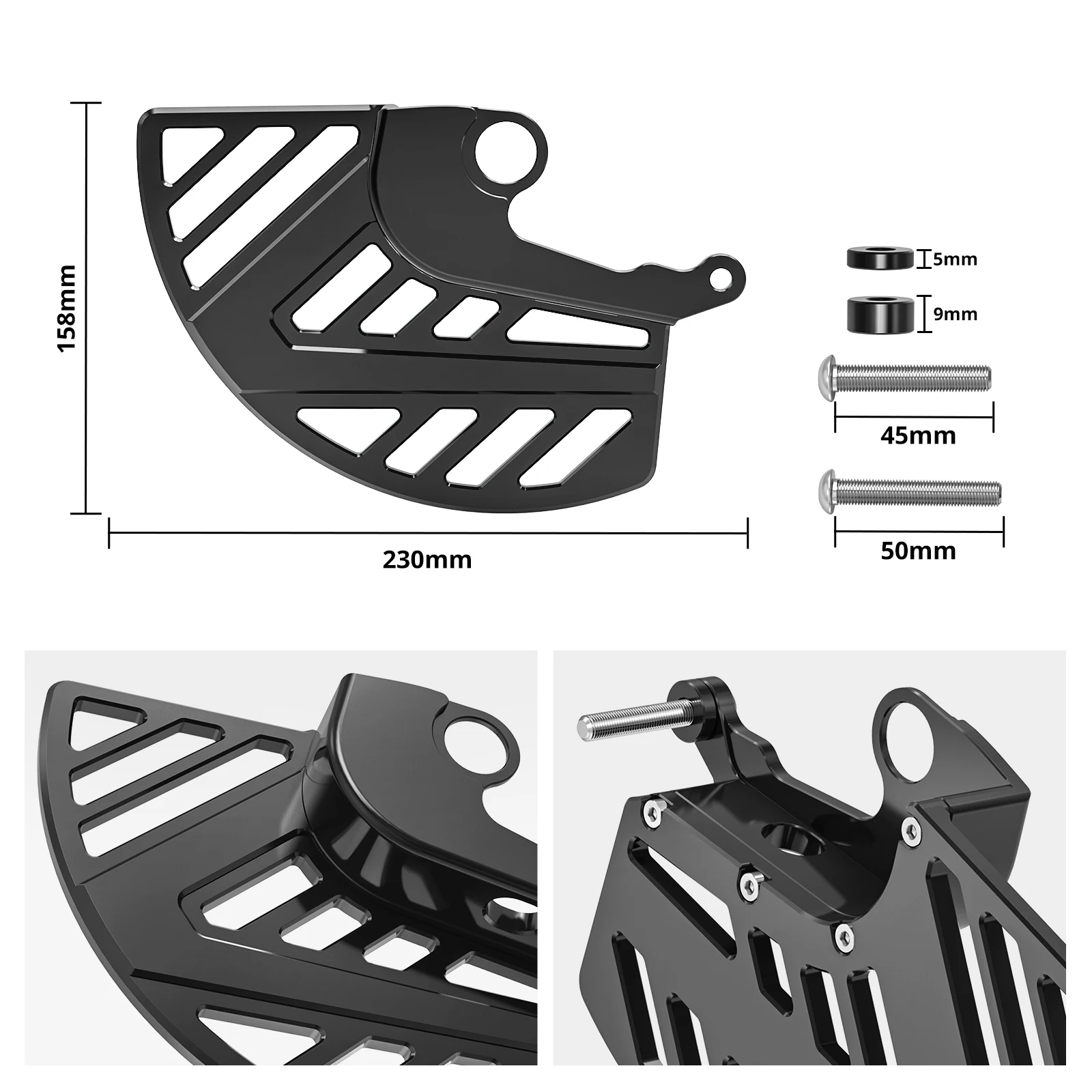 NICECNC 2013-2026 Für Beta RR 300 Race X-PRO Vorderradbremsscheibenschutz RR 125 RR 250 RR 350 RR 390 RR 430 RR 480 RX 250 RX 300 RR-S – Detail 2