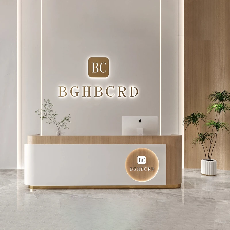 

Beauty Salon Clinic Reception Desks Modern Hotels Italian Luxury Reception Desks Specialty Store Empfangs Tresen Furniture