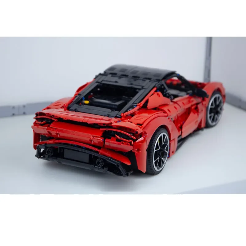 Building Block MOC-194514 Supercar Scale 1:8 Modular Construction Model Ornament 2941PCS Children's Birthday Gift Christmas Toy