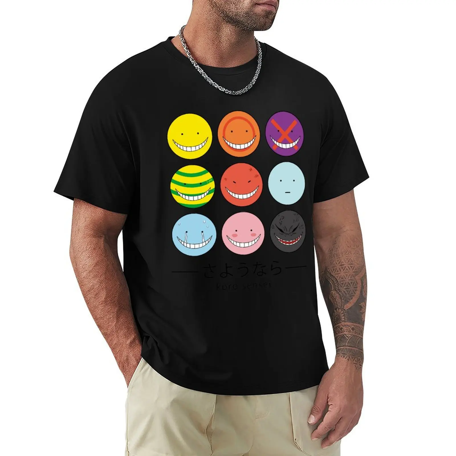 KORO SENSEI T-Shirt man t shirts high quality luxury brand T-Shirt