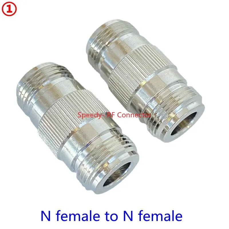 1Pcs N Type Tee Type 3Way Splitter Connector L16 N to N Male Female 90 Degree Right Angle Water Proof Fast Delivery Brass Copper