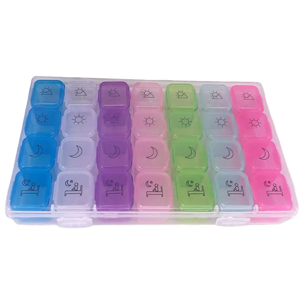 Pill Organizer  Food Grade   Pill Box Wide Application Pill Organizer