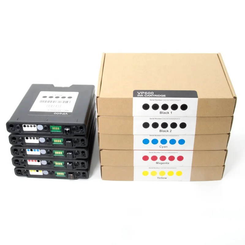 1-個-vip500-vp600-vp650-インクカートリッジ-250-ミリリットル-cmykk-5-色-vipcolor-ラベルプリンタ-jm50-jm120-jm210d-用