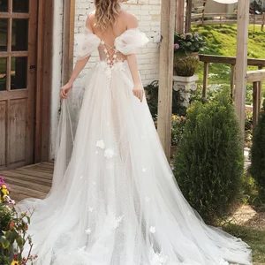 10 Main Sales Boho Wedding Dress - №8
