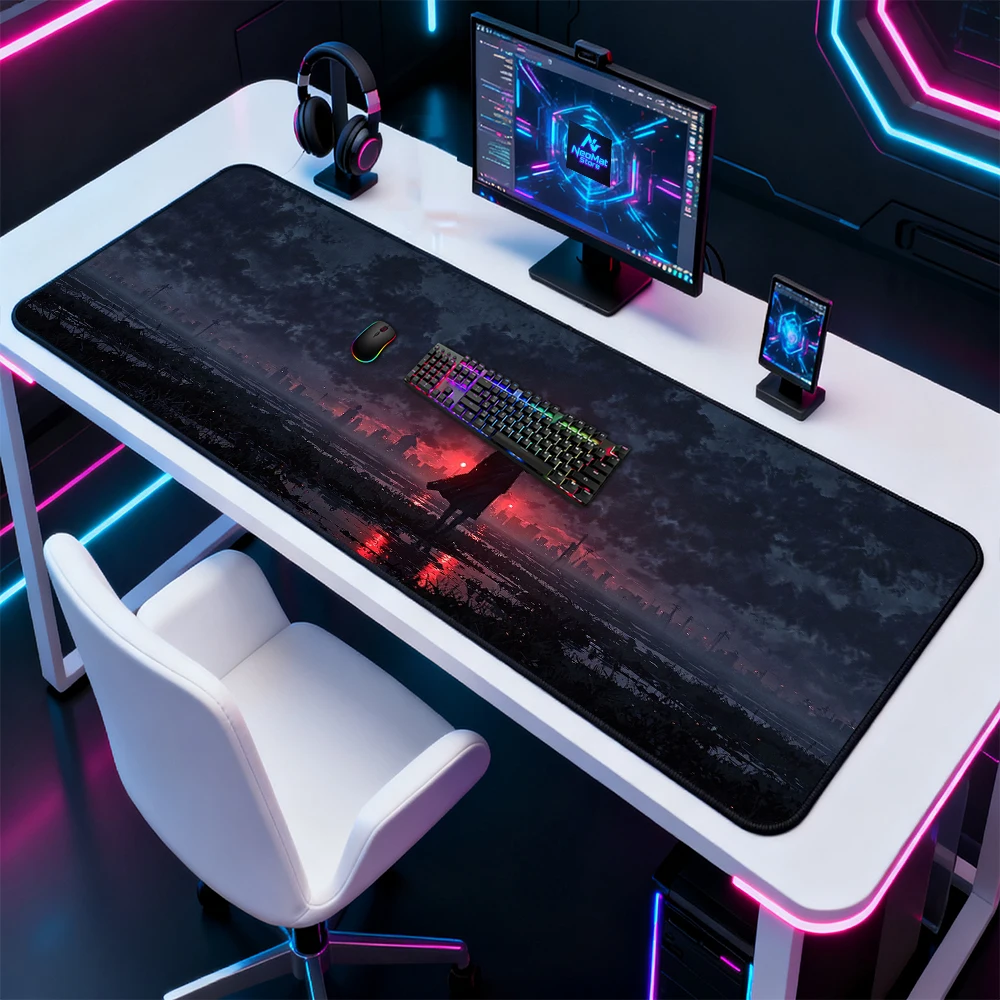 Gothic Mouse Pad Extra Large G - Desk Setup Dark ulasan dan harga