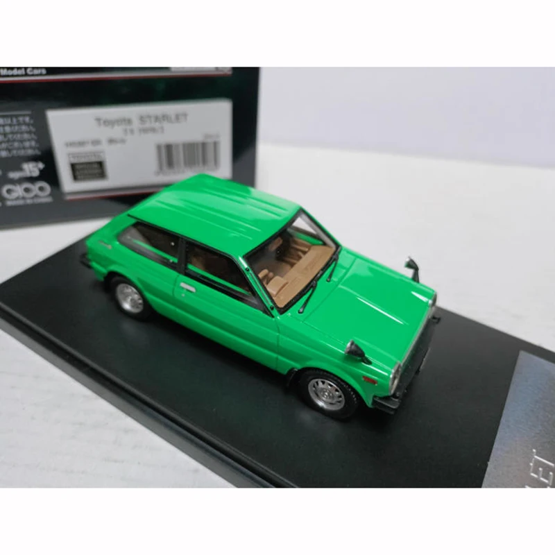 Hi Story Hars 1/43 Starlet S 1978 Simulatie Automodel Volwassen Klassieke Collectie Display Ornament Gift Souvenir