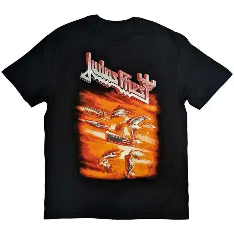 Judas Priest 'Firepower' Black T shirt NEW