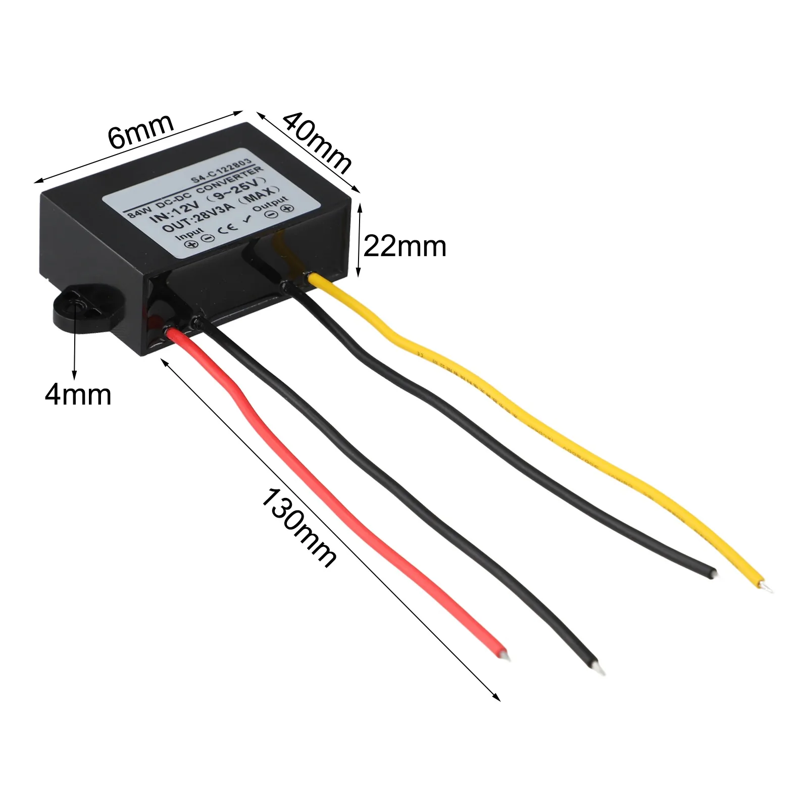 12v-から-28v-への-dc-dc-コンバータ-工業用温度-40-85-c-過電圧保護-低電圧保護-高効率