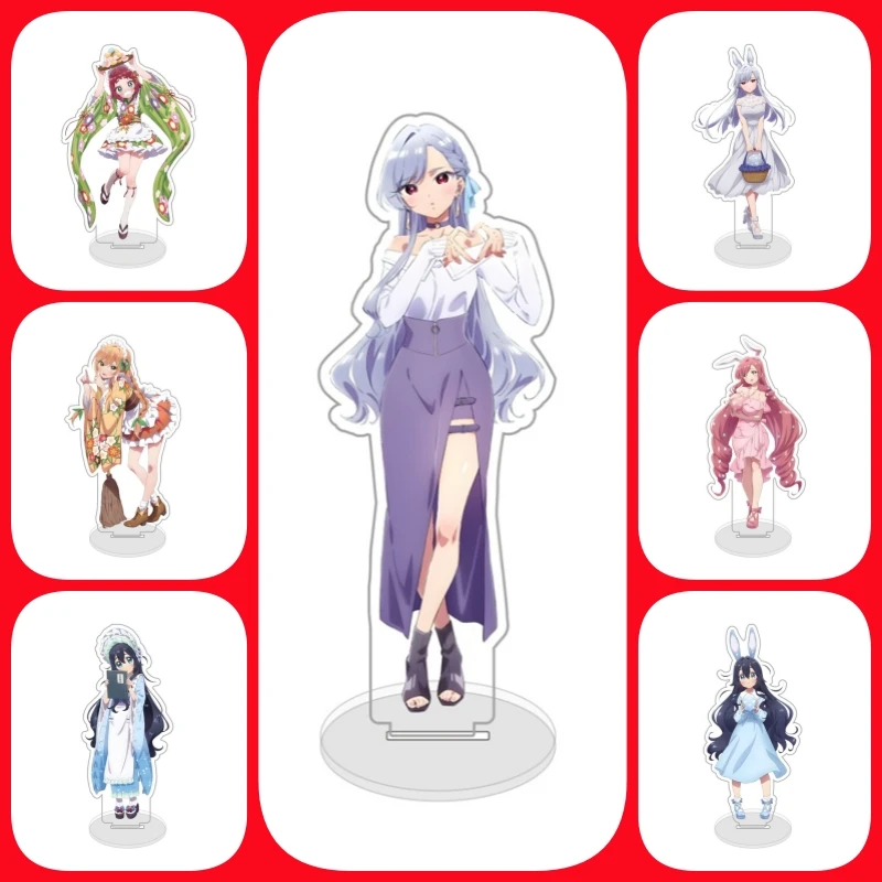 

Girlfriend, Girlfriend Anime Kanojo mo Kanojo acrylic standing brand decoration Easter rabbit Naoya Mukai Desk Ornament