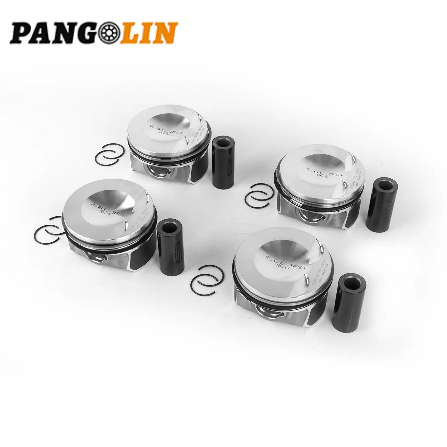 06H107065DM 4pcs EA888 Engine OEM Upgraded Piston Set 82.51mm Φ23mm for VW Tiguan AUDI A4 A5 Q3 Q5 TT 2.0T 06H 107 065DM Parts