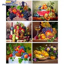 5D DIY Diamond Painting Full Round Square Landscape Grape rhinestones Diamond Embroidery Still life Mosaic Decortion