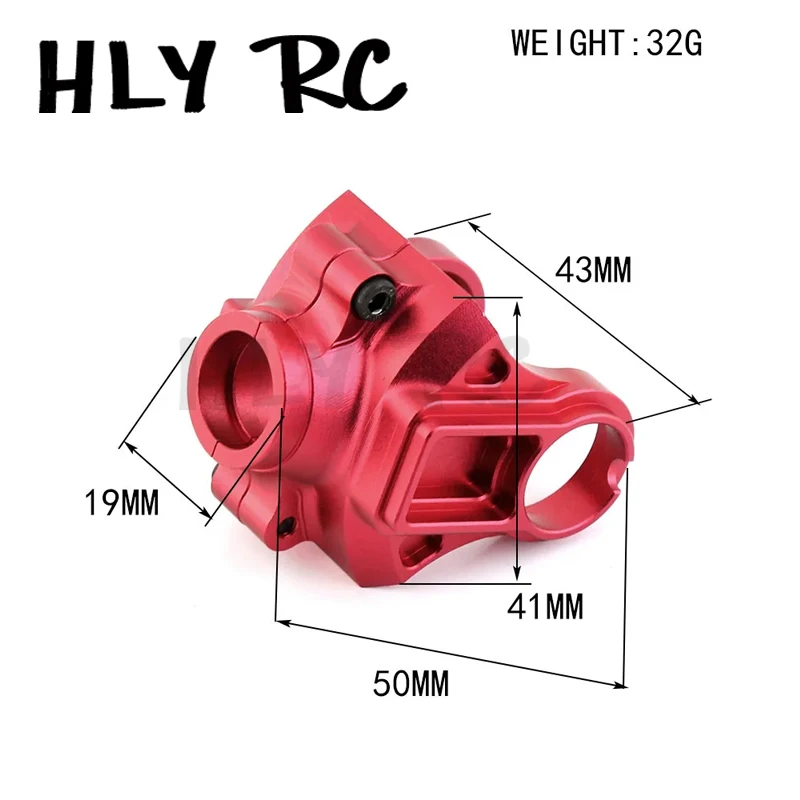 Metal Differential Case Diff Yoke Main Gear 37T 13T for ARRMA 1/10 Kraton Senton Big Rock Granite Outcast 1/8 Typhon Upgrades