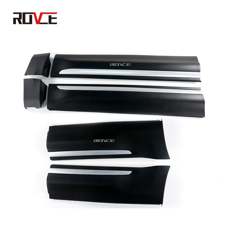 ROVCE Car Side Door Plate Trim Decoration For Land Rover Range Rover Evoque L538 Prestige Style 2012- 2018 L538 Car Accessories