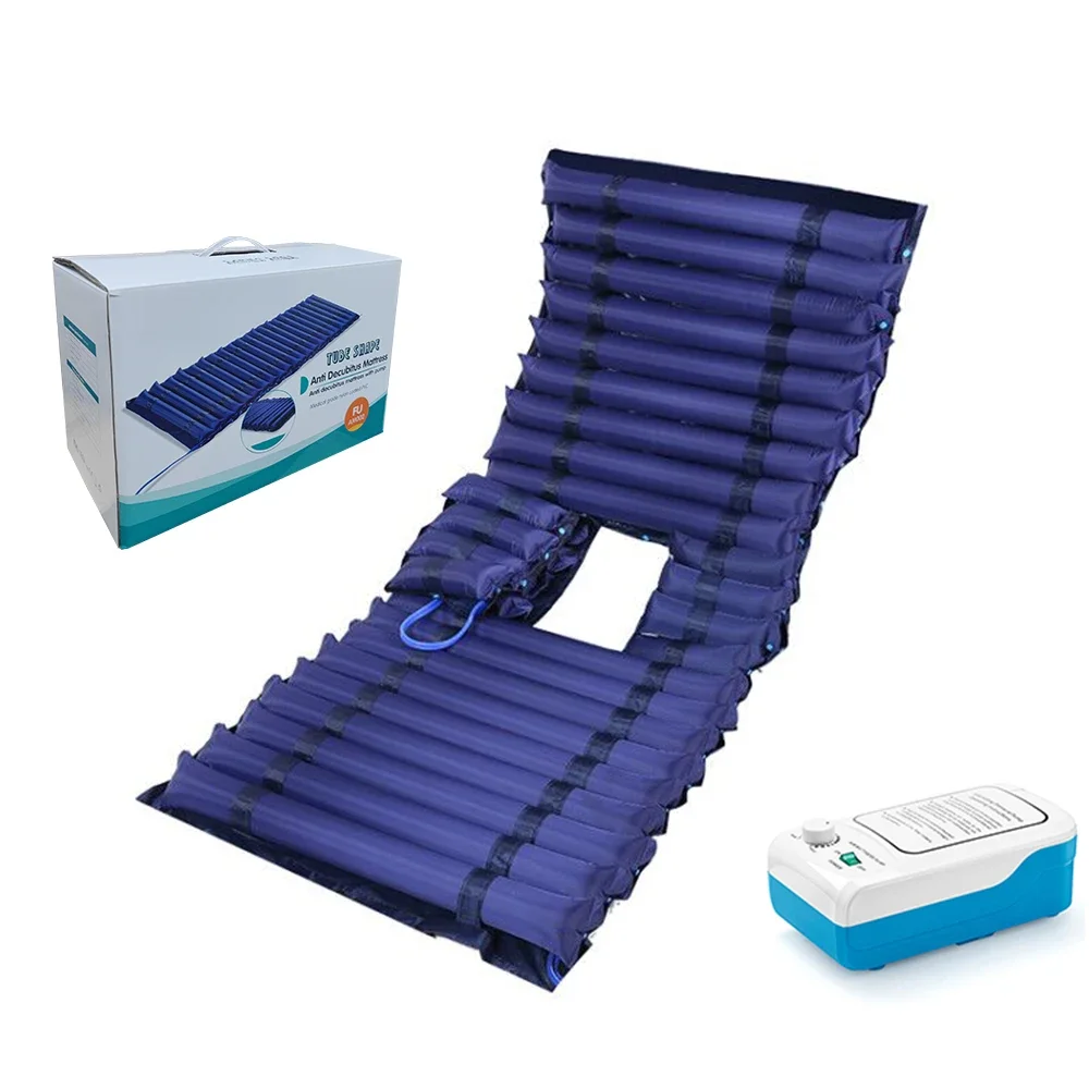 

Low Air Loss Alternating Tube Air Mattress With Pump Medical Anti-decubitus Air Mattress For spital Bed