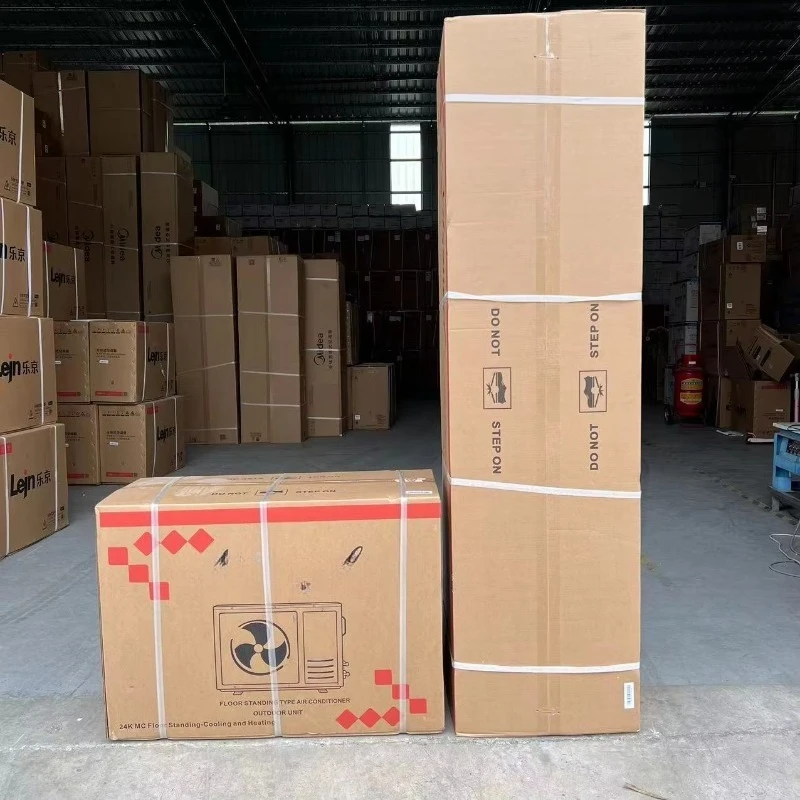 Cylindrical Cabinet Floor Standing Tower air Conditioner 24000btu  Inverter Heat Pump Low Noise 220V R32