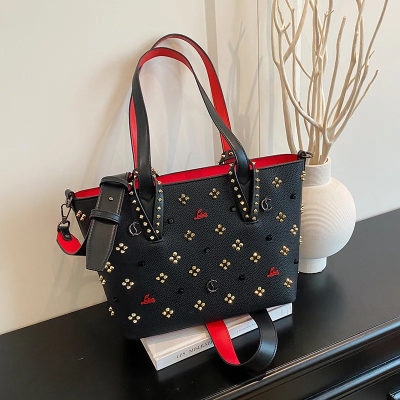 

Новая модная женская сумка-тоут, красная сумка через плечо, стильная сумочка для повседневного образа