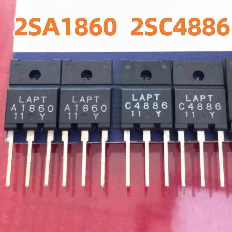 2 pairs brand new original genuine 2SA1860 2SC4886 A1860 C4886