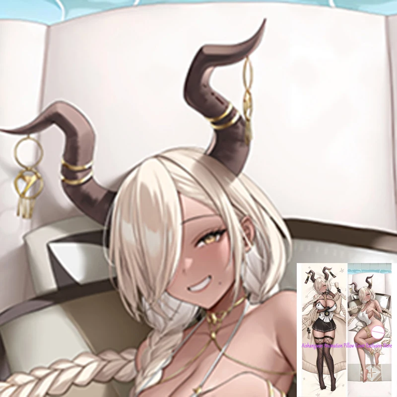 

Dakimakura Anime Pillow Cover Owari Double Sided Print 2Way Bedding Festival Gifts Gifts