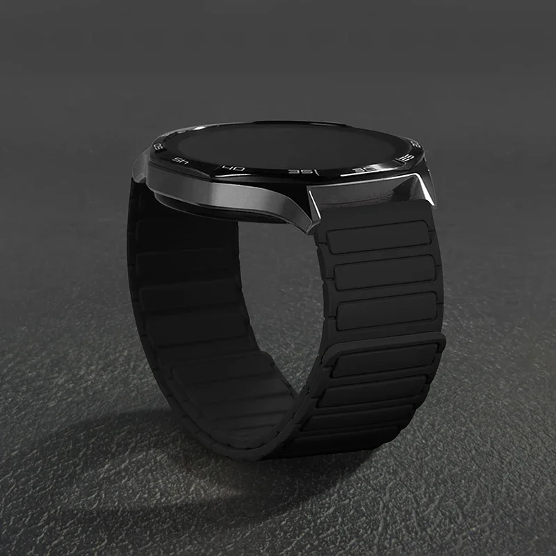18mm 20mm 22mm watch Strap for Samsung Galaxy Watch 7 FE 6 5 4 6 Classic magnetic Silicone Bracelet correa Huawei GT6 5 4 3 pro image 2
