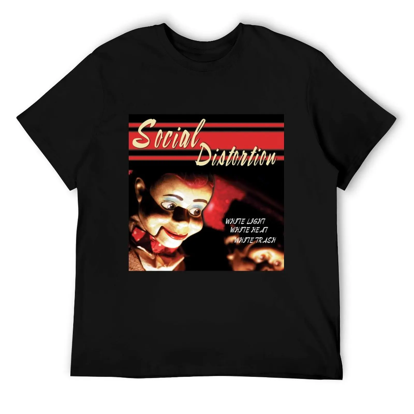 تي شيرت أبيض فاتح أبيض حراري سلة المهملات البيضاء تي شيرت مطبوع للرجال تي شيرت مضحك تي شيرت فكاهة داكنة #1