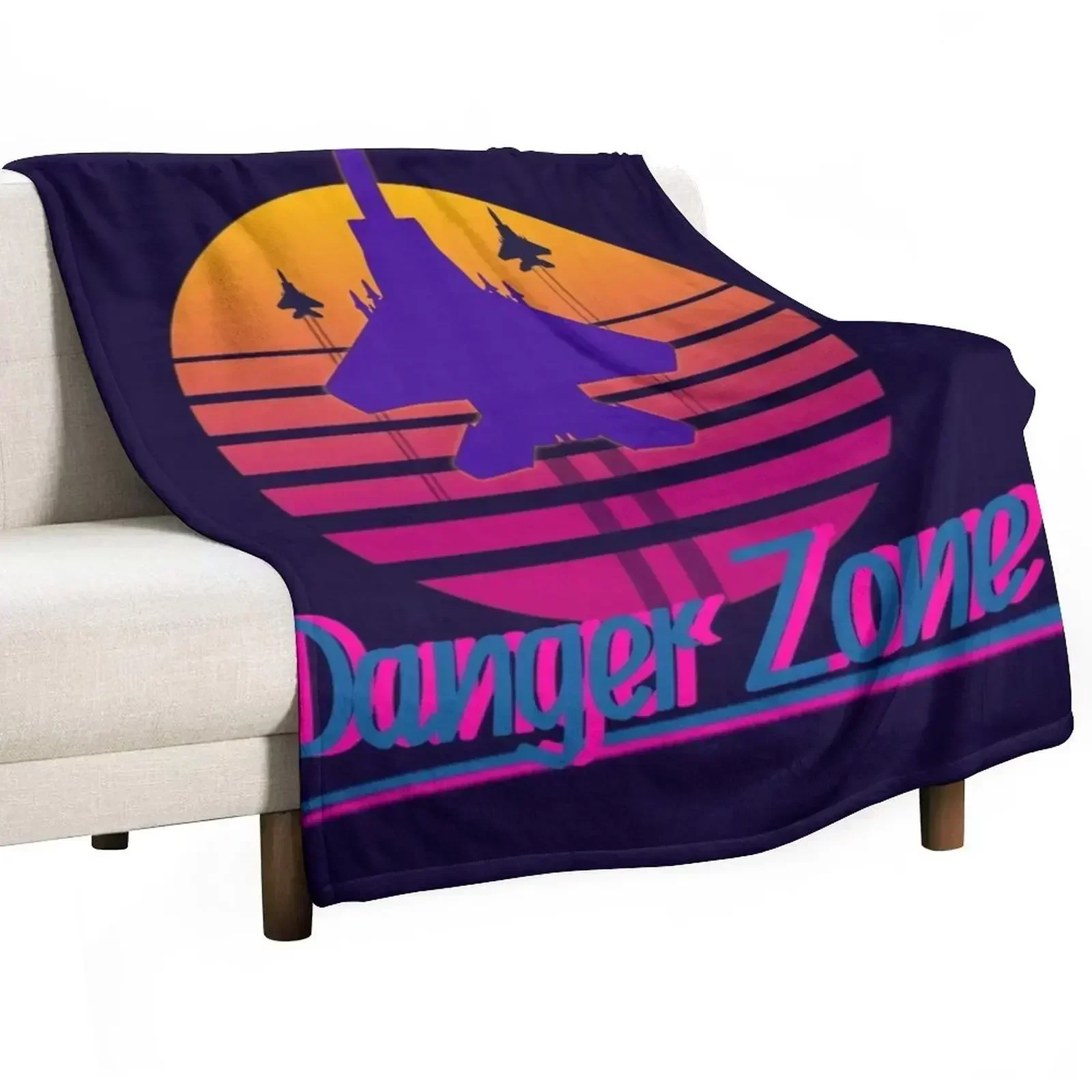 

Danger Zone Throw Blanket Flannel Summer Beddings Blankets