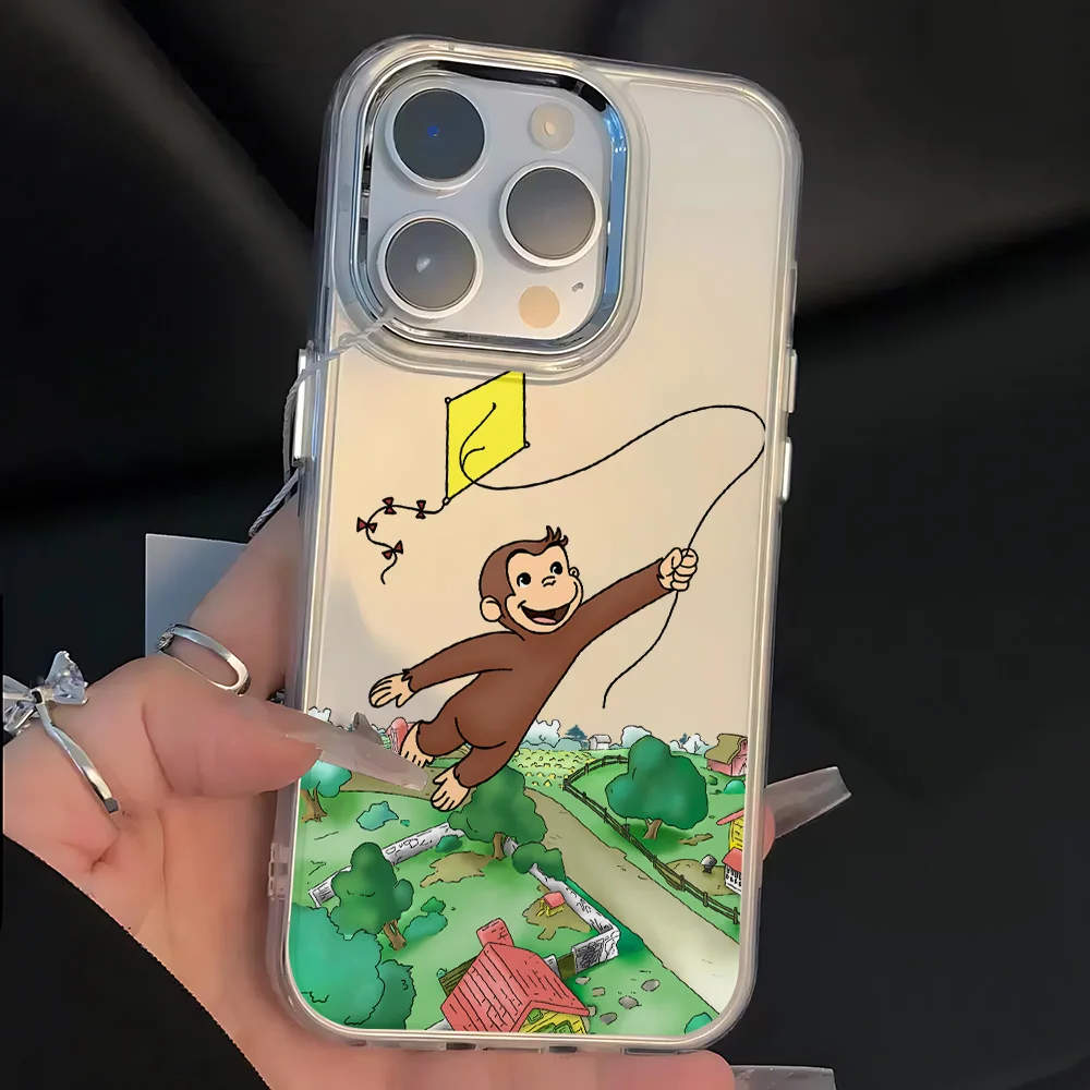 غريب G-جورج القرد قضية الهاتف لسامسونج غالاكسي A56 A36 A26 A06 A55 A35 A16 A06 A54 A34 A25 A24 A15 A14 A73 A53 A33 4G 5G